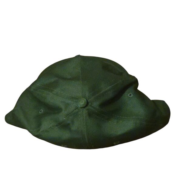 Vintage 90's Fikes Truck Line Snapback Freight Trucking Green - Picture 5 of 7